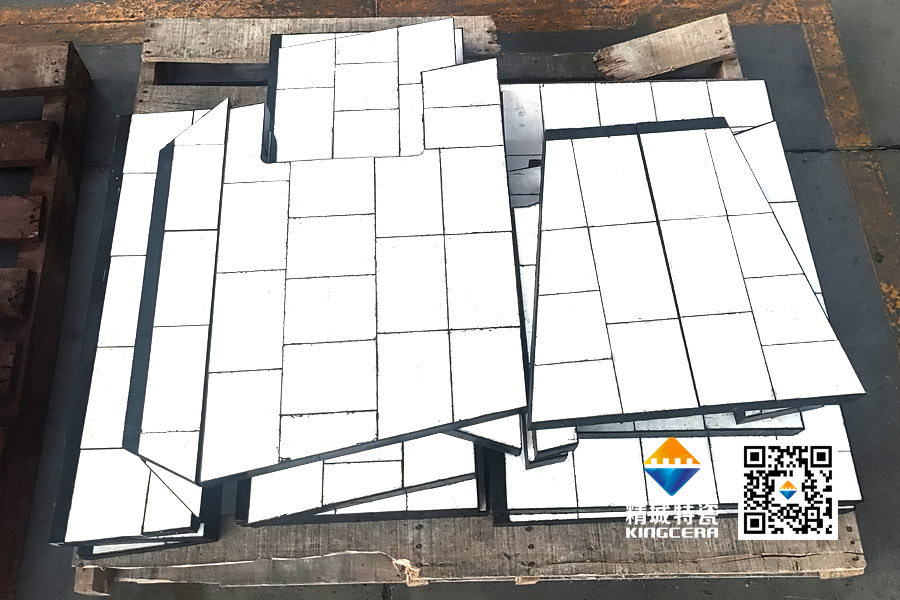 Ceramic rubber liner