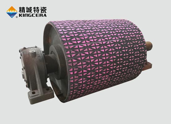 Wear-resistant ceramic pulley