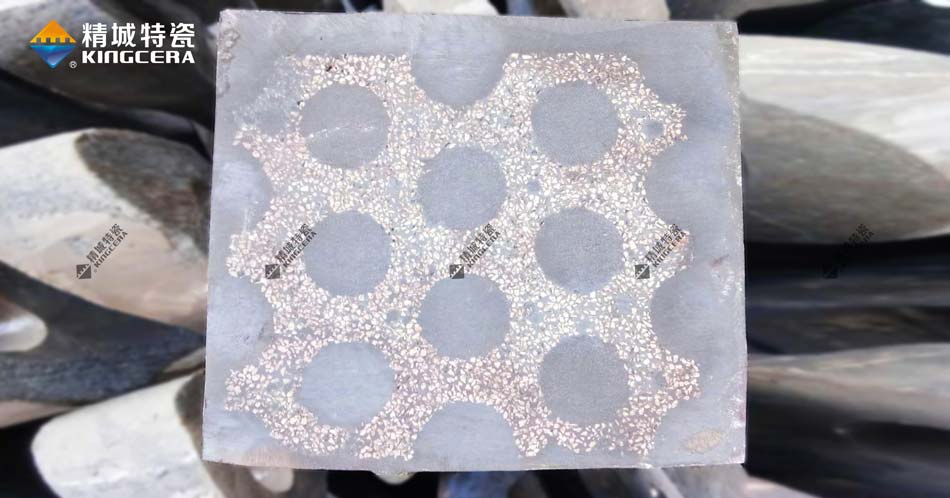 metal matrix insert ceramic composite castings