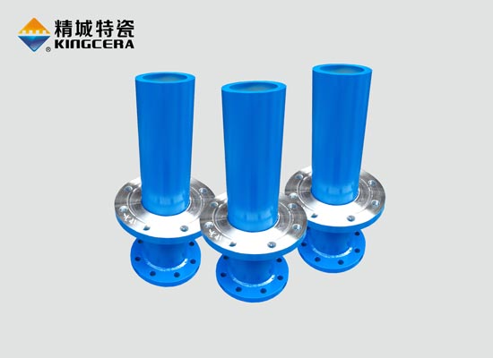 Integral formed wear-resistant ceramic steel pipe (whole shaped technology)