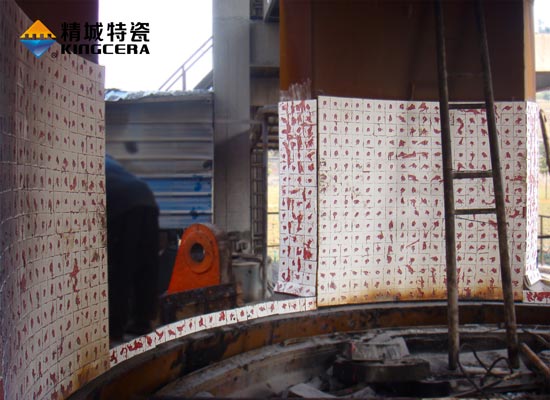 Composite lining plate for coal mill