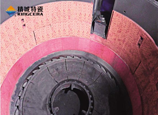 Medium-speed coal mill wear ceramic liner