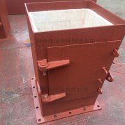 Ceramic Lining Feeding Chute for Powder Concentrator System used in New Drying Cement Productio