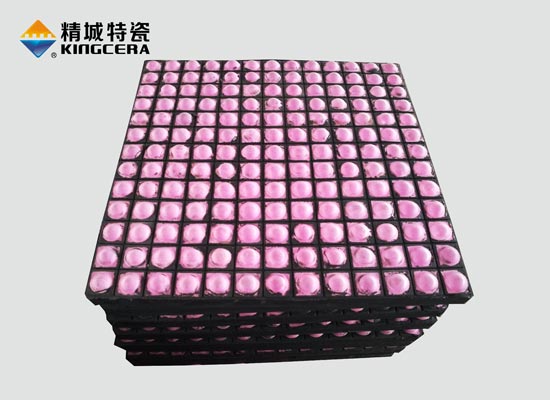 Ceramic rubber liner