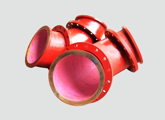 Ceramic lined elbow