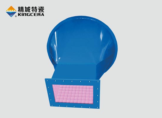 ceramic lined conical reduction pipe