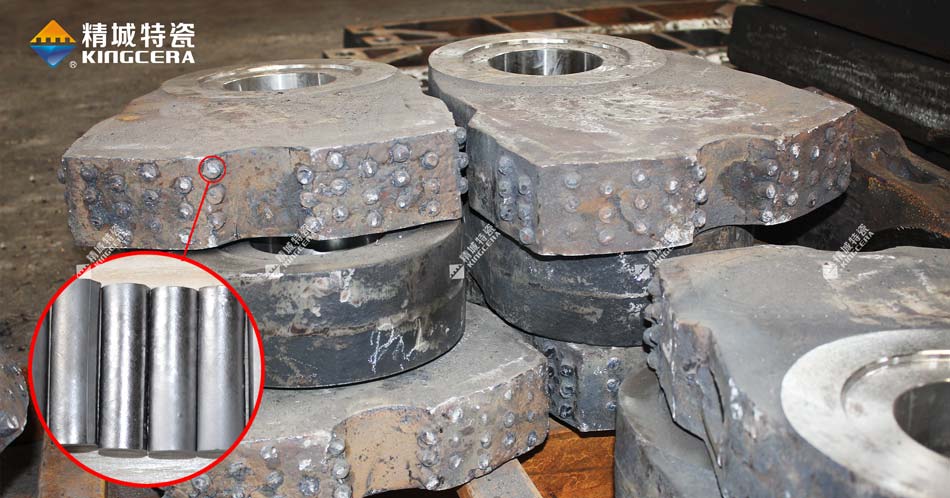 Titanium Carbide(TiC) Cermet Rod for Crusher Hammer Head