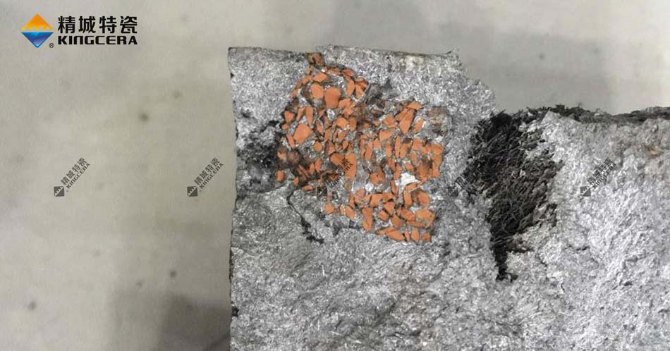 metal matrix insert ceramic composite castings
