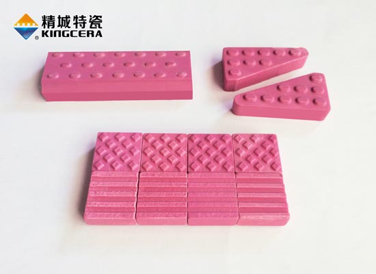 Installation and application of wear-resistant ceramic lining