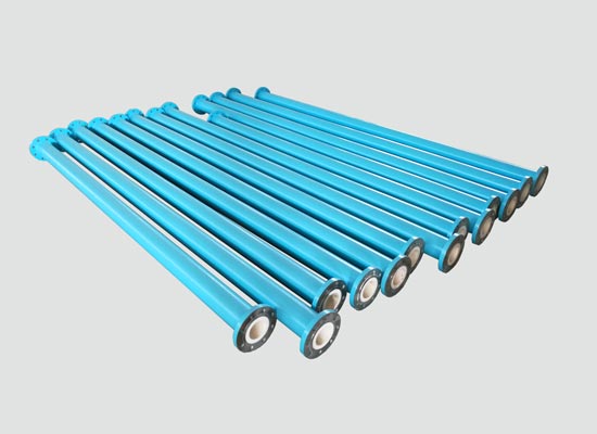 Integral formed wear-resistant ceramic steel pipe (whole shaped technology)