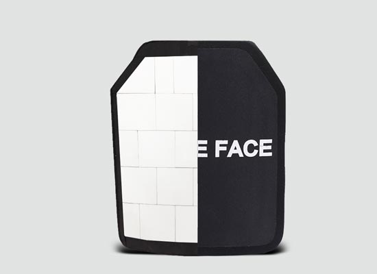 99%Alumina ceramic body armor plate