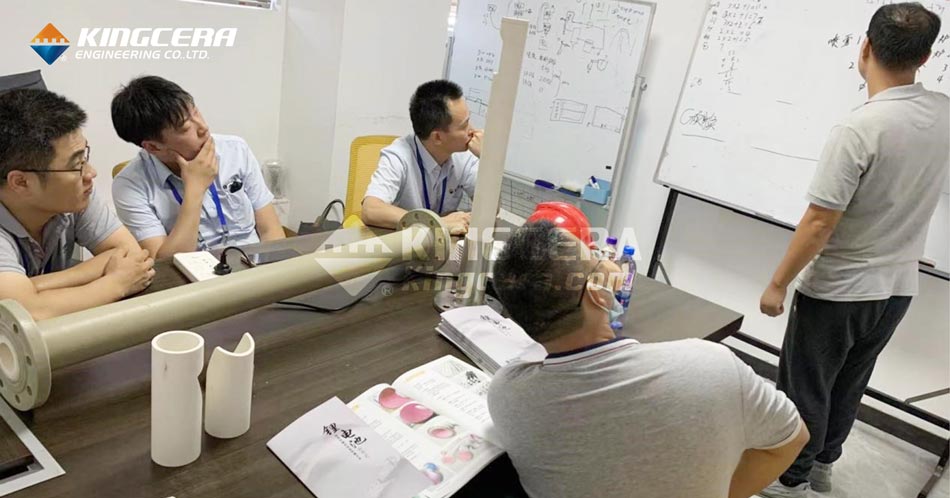 Meeting with lithium plant  learders