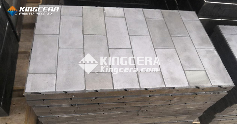 Silicon Carbide and Rubber wear liner