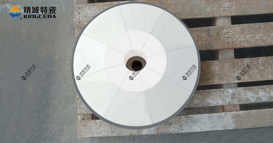 Sand making machine ceramic distributing cone