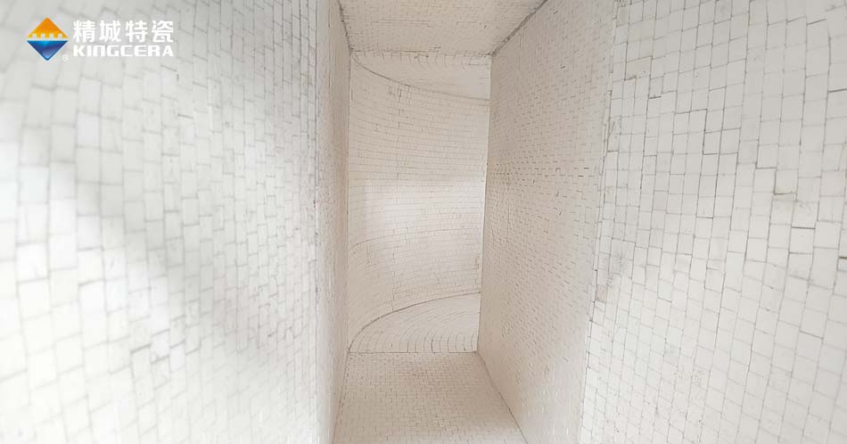 Cyclone Dust Collector lined ceramic tiles