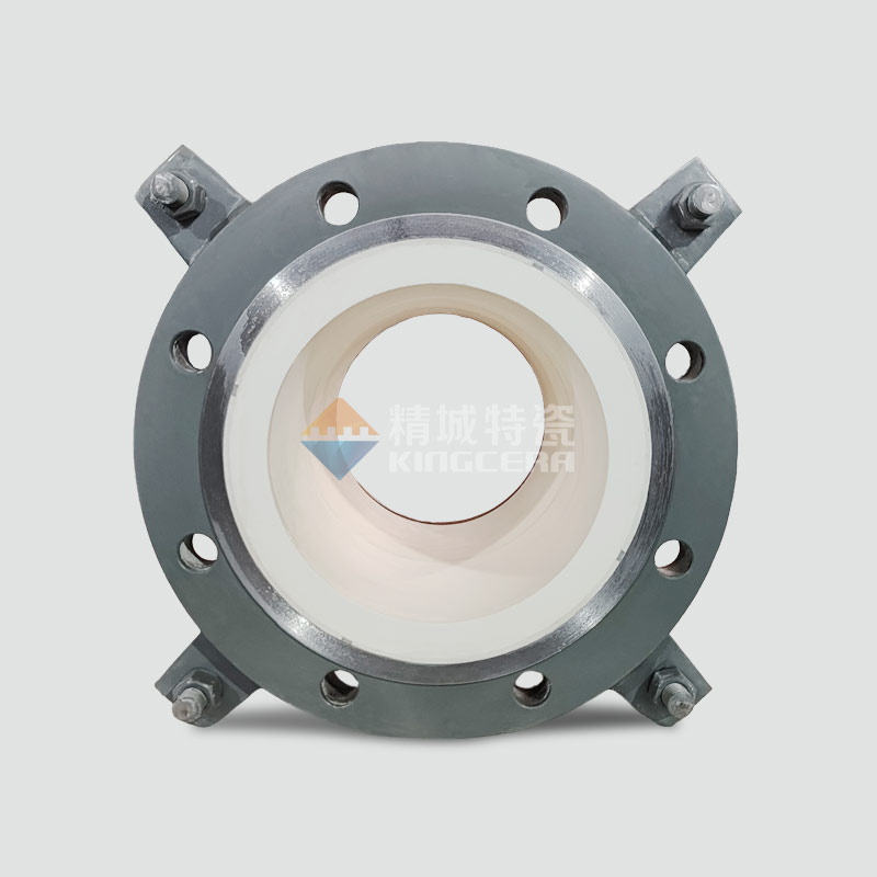 Corrugated Pipe Compensator | Expansion Joint Lined with Monolithic Ceramic Rings