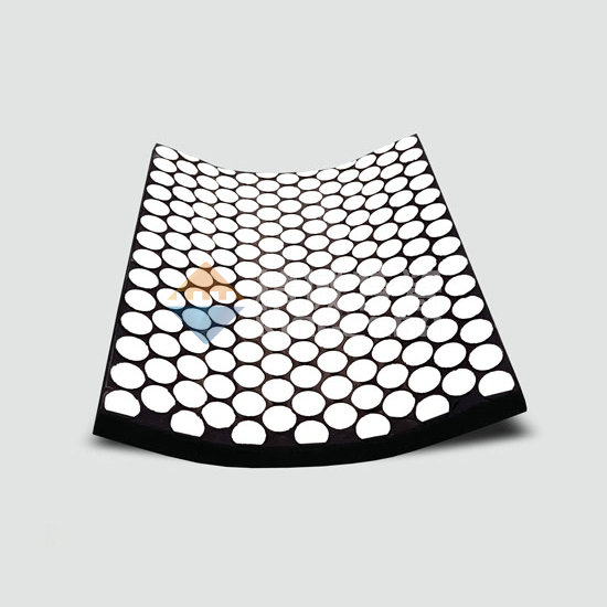 Ceramic rubber liner