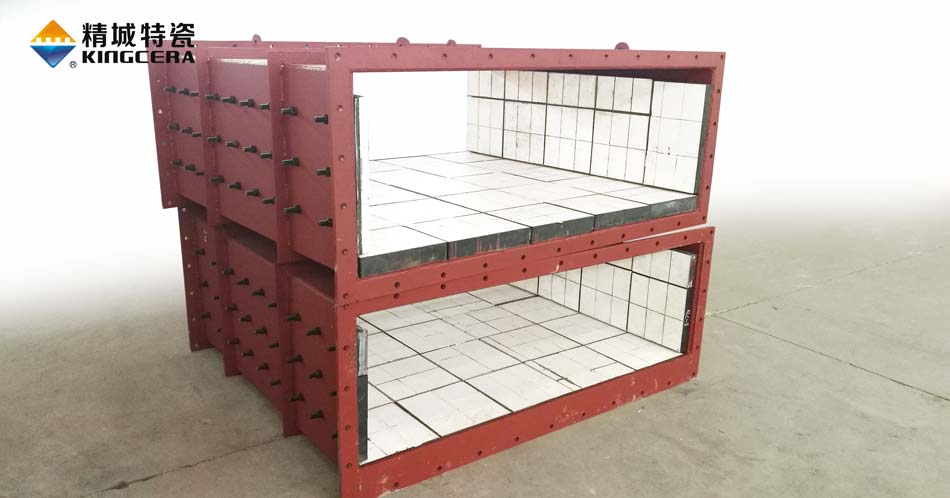 Wear-Resistant Ceramic Liners for Vertical Mill Feed Chutes