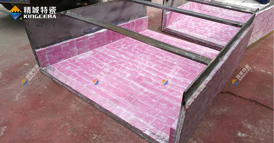 Wear-Resistant Ceramic Liners for Vertical Mill Feed Chutes