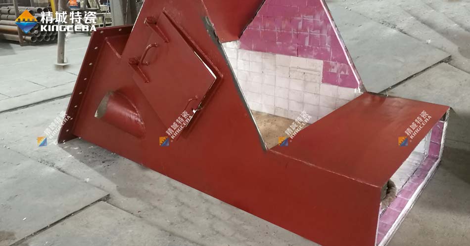 Wear-Resistant Ceramic Liners for Vertical Mill Feed Chutes | Mill Inlet Chutes